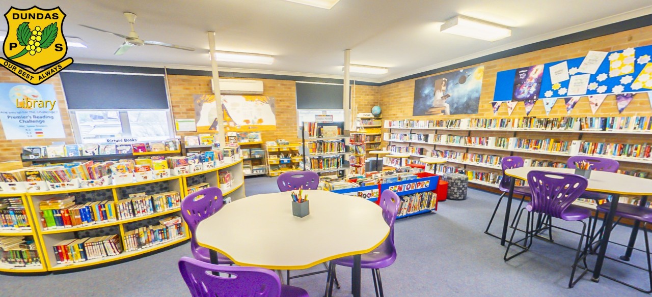 Photo of the school library